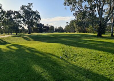 Late afternoon at Dimboola Golf Club Victoria Wimmera Golf Trail Great Golfing Road Trips Australia