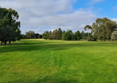 Lush fairways at Warracknabeal Golf Club Victoria Wimmera Golf Trail Great Golfing Road Trips Australia