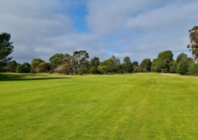 Santa Ana couch fairways at Warracknabeal Golf Club Victoria Wimmera Golf Trail Great Golfing Road Trips Australia