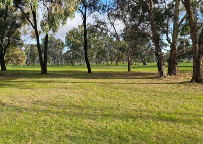 The bushland course at Dimboola Golf Club Victoria Wimmera Golf Trail Great Golfing Road Trips Australia