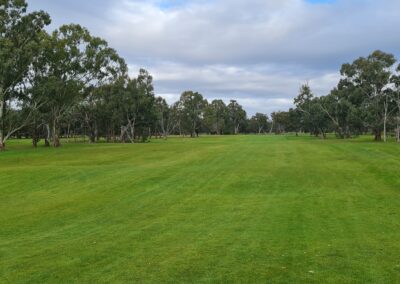 The large fiarways at Dimboola Golf Club Victoria Wimmera Golf Trail Great Golfing Road Trips Australia